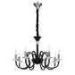 JSPHILO-Black 6-133-8xE-14 Crystal Chandeliers
