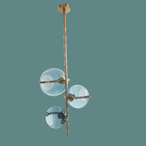 JSPHILO-Blue 4-271-3xE-27 Luxury Hangings