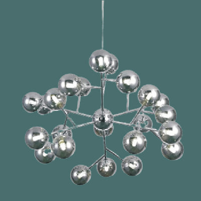 JSPHILO-Chrome 6-197-24xG9 Luxury Chandelier
