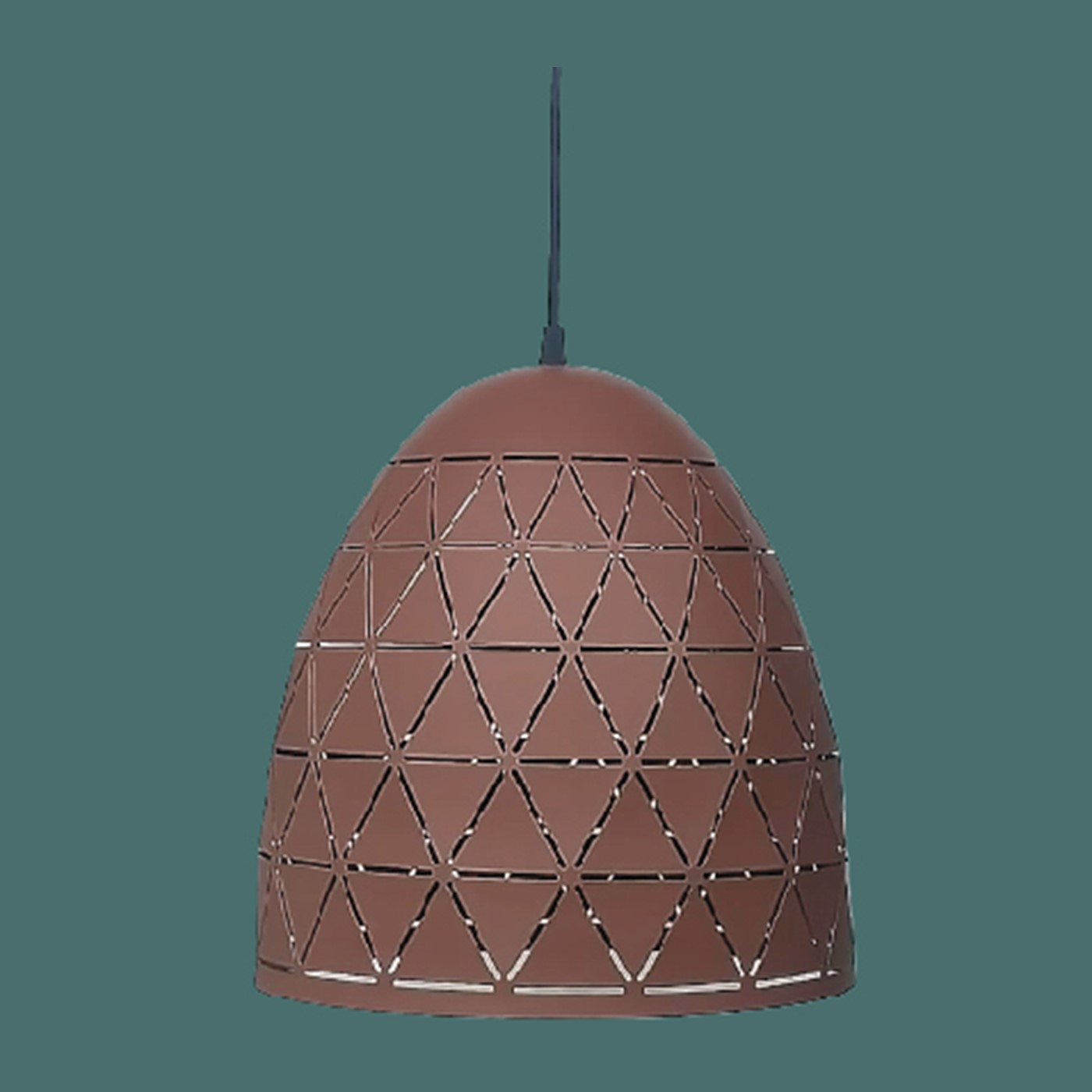 JSPHILO-Expresso Brown 4-256-1xE27 Modern hanging Light