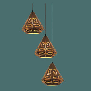JSPHILO-Gold 4-160-3xE27 Modern hanging Light