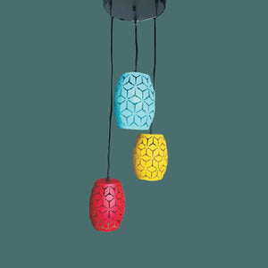 JSPHILO-Multicolour 4-259-3xE27 Modern hanging Light