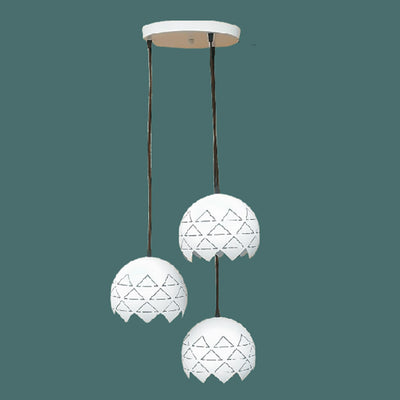 JSPHILO-White 4-263-3xE27 Modern hanging Light