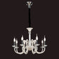 JSPHILO-White 6-133-8xE-14 Crystal Chandeliers