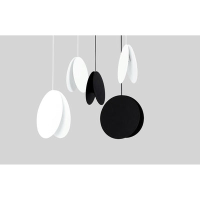 JS-SV HL 300-5 LED Hanging Light - White, Black & White- Metallic Copper (20W, 335mm)