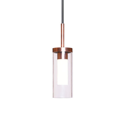 JS-SV HL AQUA (SMALL) LED Hanging Light - Black, Brass Antique & Copper Antique (6W, 145mm)