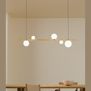 JS-SV-H/L GLOBUS Black/Matt Gold/Matt Rose Gold g-9 Led Hanging Lights
