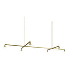 JS-SV-H/L HORIZON- 6 White/Black/Matt Gold/Matt Rose Gold 25w Led Hanging Lights
