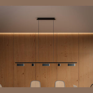 JS-SV-H/L LUXSI Pro Black/Matt Gold 50w Led Hanging Lights