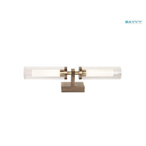 JS-SV-W/L AQUA- 2 Black/Matt Brushed SS/Brass Antique/Copper Antique/Chrome 12w Small/Big Led Wall Lights