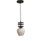 Pardo Brown Wood Hanging Light - JWDP-509-1LP - Included Bulbs