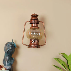 Linterna Copper Iron Wall Light - B22 holder - without Bulb - KHARBUJ-1W