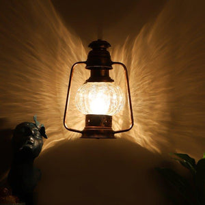 Linterna Copper Iron Wall Light - B22 holder - without Bulb - KHARBUJ-1W