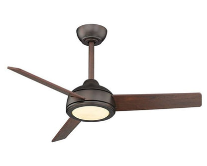 JS-LXR Modern BLDC 48″ Ceiling Designer Fans with Light KK0004-Oil Rubbed Bronze