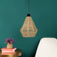 Gloomy Black Metal Hanging Light - L-1907-1LP - Included Bulbs