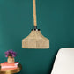 Gloomy Black Metal Hanging Light - L-1908-1LP - Included Bulbs