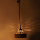 Gloomy Black Metal Hanging Light - L-1908-1LP - Included Bulbs