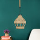 Gloomy Black Metal Hanging Light - L-1909-1LP - Included Bulbs