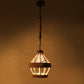 Gloomy Black Metal Hanging Light - L-1909-1LP - Included Bulbs