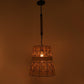 Gloomy Black Metal Hanging Light - L-1912-1LP - Included Bulbs