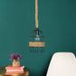 Gloomy Black Metal Hanging Light - L-1930-1LP - Included Bulbs