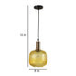 Dorada Gold Metal Hanging Light L-7-1LP CFL HALO