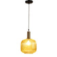 Dorada Gold Metal Hanging Light L-7-1LP CFL HALO