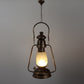 Copper Metal Hanging Light - LAMP-FROSTED-HL-BIG