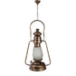 Copper Metal Hanging Light - LAMP-FROSTED-HL-BIG