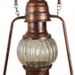 Gold Metal Hanging Light - LAMP-KHARBUJA-BIG - Included Bulb