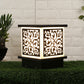Black Metal Outdoor Wall Light - LAZER-NO-2 - Included Bulb