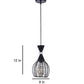 Lazira Black Iron Hanging Light  | E27 holder | without Bulb | 10425-1LP | Included Bulb | Eliante by Jainsons Lights