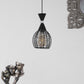 Lazira Black Iron Hanging Light  | E27 holder | without Bulb | 10425-1LP | Included Bulb | Eliante by Jainsons Lights