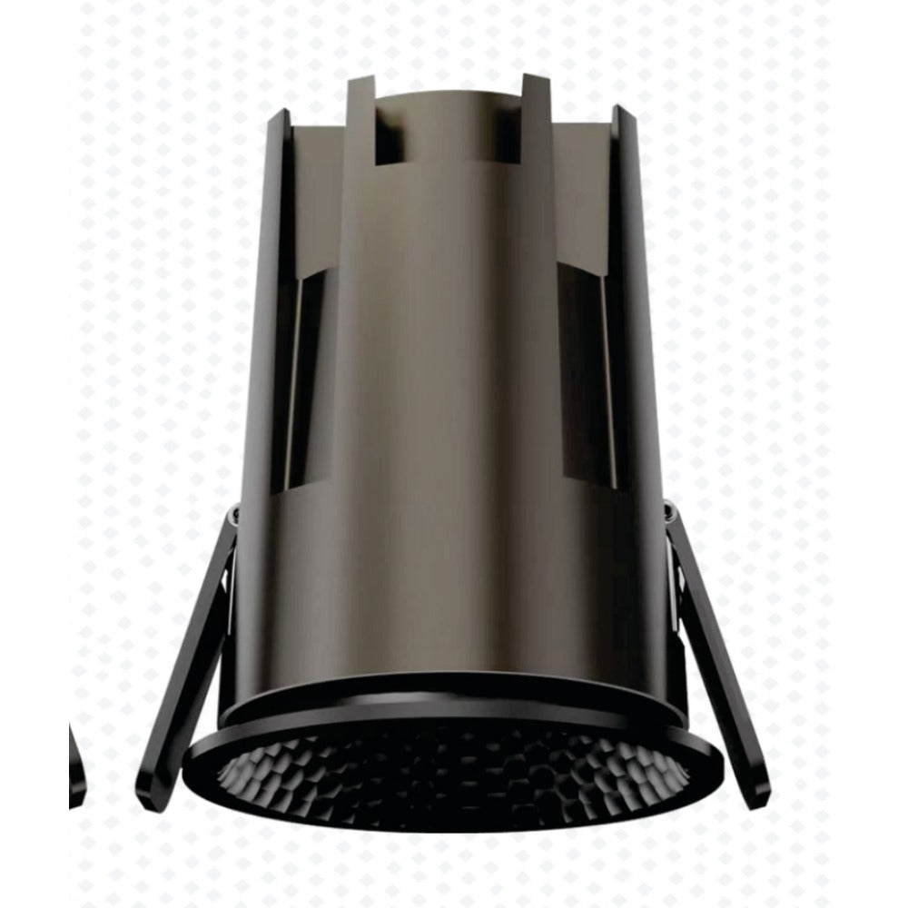 LCP-039 BK Black Honeycomb-Interior COB Downlight