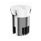 LCP-001 WH (white) — COB LED downlight, white reflector + white top ring