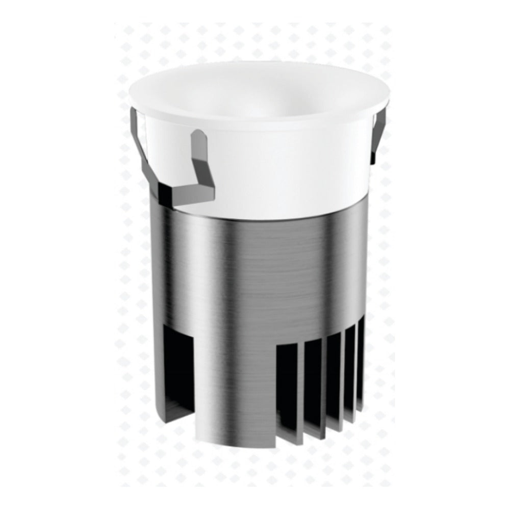 LCP-001 WH (white) — COB LED downlight, white reflector + white top ring
