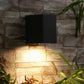 Grey Metal Outdoor Wall Light Le-1016-3x1-WW