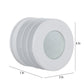 White Metal Outdoor Wall Light -Le-7042 - Included Bulb