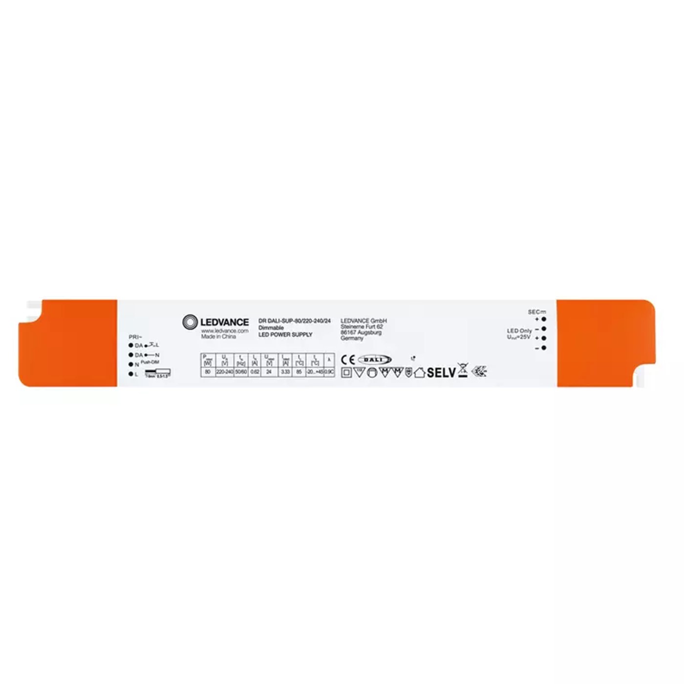 Ledvance Constant Voltage Dali Dimmable Driver 24v x 3.33a