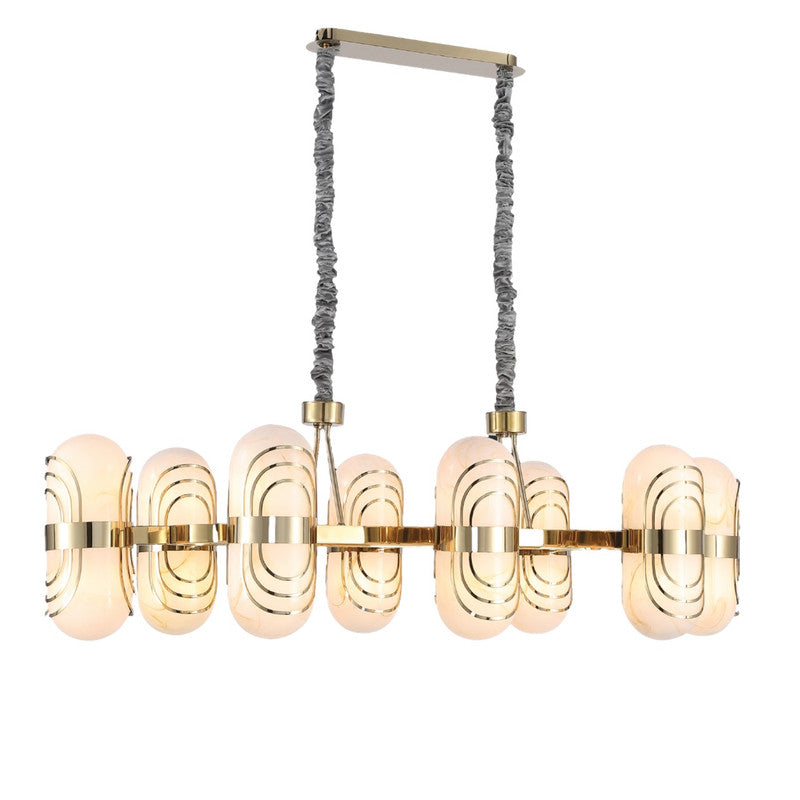 JS-SBL LG-096 Rectangular Chandeliers