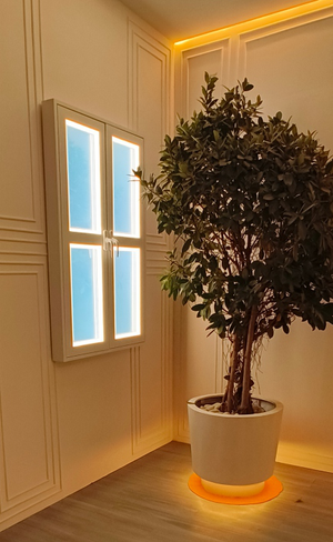 JS-LYT_Sky Light Ultra-Thin LED Window Panel | GL-SKY-8093-C-4T
