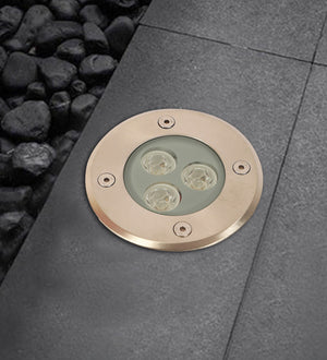 Linda Grey Aluminium Burial Light Out Door | HL-2411-LED | Included Bulb | Eliante by Jainsons Lights