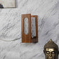 Lisma Brown Wood Wall Light | 101-1W | Included Bulb | Eliante by Jainsons Lights