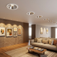 Glanza COB spotlights installed – living room
