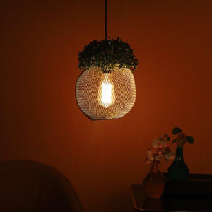 Eliante Papillon Gold Iron Hanging Light - E27 holder - without Bulb - LEAF-1H