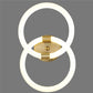 JS-SCH HOOP DOUBLE Led Wall Lights BRASS