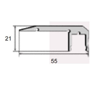 LP 0702 Step Light Down Step Light Alluminium Profile For Strips