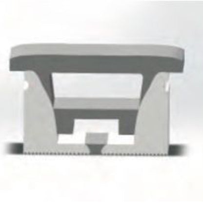 LT-1010 with Collar Top View Flexible Silicon Linear Profile For Strip