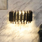 Luna Black and Gold Iron Wall Light | GB-1107 | Included Bulb | Eliante by Jainsons Lights