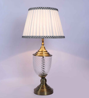 Luniara Antique Brass Iron Table lamp  | E27 holder | without Bulb | T-30 | Included Bulb | Eliante by Jainsons Lights